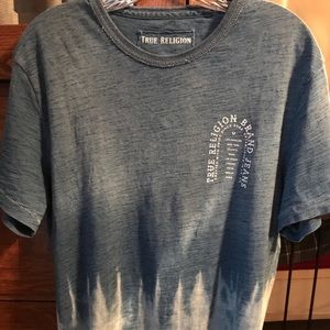 True religion indigo arch washed tee